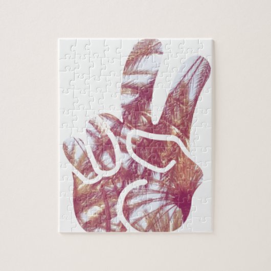 Puzzle Paix et palmiers (Vertical)