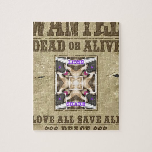 Puzzle Paix Recherchée (Vertical)