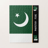 Puzzle Pakistan Drapeau & Pakistan Pays / Pakistan (Vertical)