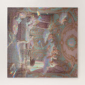 Puzzle Palace Dreamscape Psychedelic Rococo Revival Mural (Horizontal)