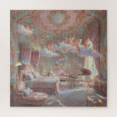 Puzzle Palace Dreamscape Psychedelic Rococo Revival Mural (Vertical)