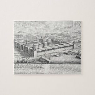 Puzzle Palais de Diocletian (245-313), fente,