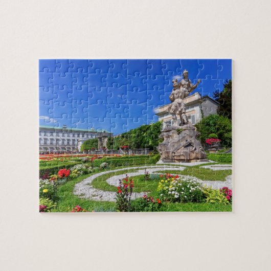 Puzzle Palais de Mirabell et jardins, Salzbourg, Autriche (Horizontal)