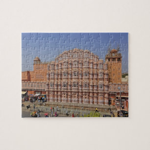 Puzzle Palais des Vents (Hawa Mahal), Jaipur, Inde,