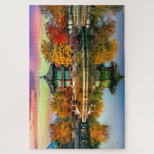 Puzzle Palais Gyeongbokgung Corée du Sud  (Vertical)