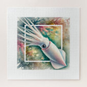 Puzzle Pale Squid 310724AREF105 - Watercolor (Horizontal)