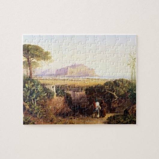 Puzzle Palerme, Sicile, 1847 (huile sur la toile) (Horizontal)