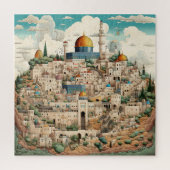 Puzzle Palestine City Scape (Vertical)