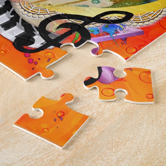 Puzzle Palette Artiste (Côté)