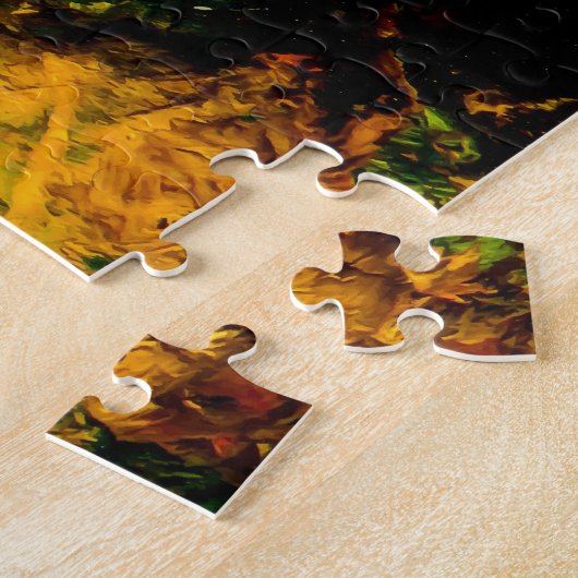 Puzzle Palette Artiste Colorée (Côté)