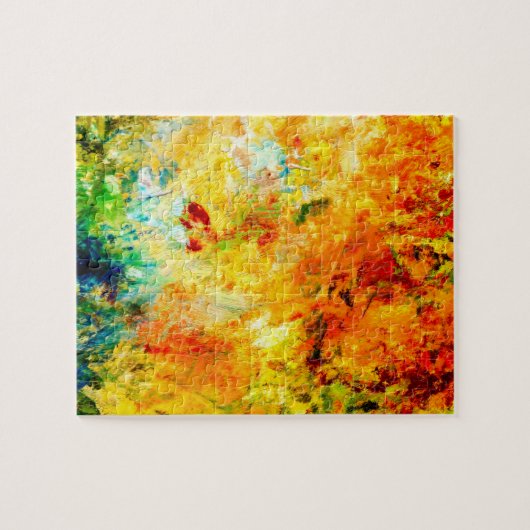 Puzzle Palette Artiste Colorée Difficile (Horizontal)