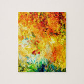 Puzzle Palette Artiste Colorée Difficile (Vertical)