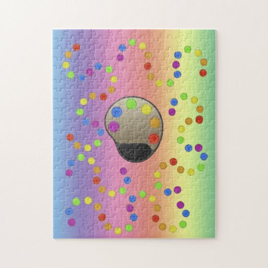 Puzzle - palette de peinture (Vertical)