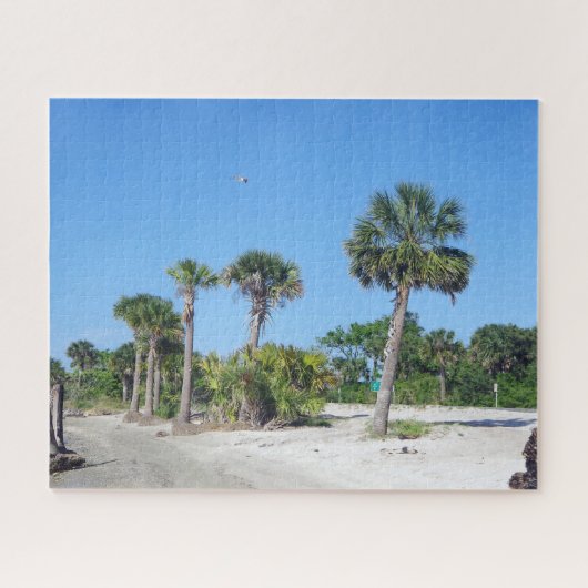 Puzzle Palm Trees (Horizontal)