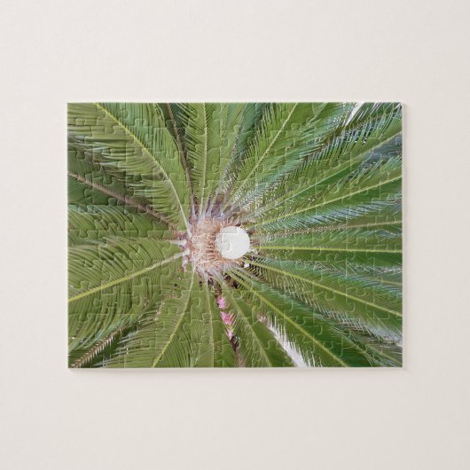 Puzzle Palm vert cool (Horizontal)