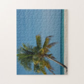 Puzzle Palmier et plage de sable blanc 2 (Vertical)