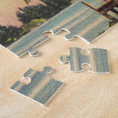 Puzzle Palmier Rétro Vintage (Côté)