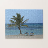 Puzzle Palmier sur la plage (Horizontal)