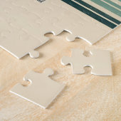 Puzzle Palmier tropical rétro/vintage (Côté)