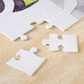 Puzzle Palmiers à crémaillère - Feuille fractionnée (Côté)