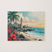 Puzzle Palmiers arabes d'été (Horizontal)