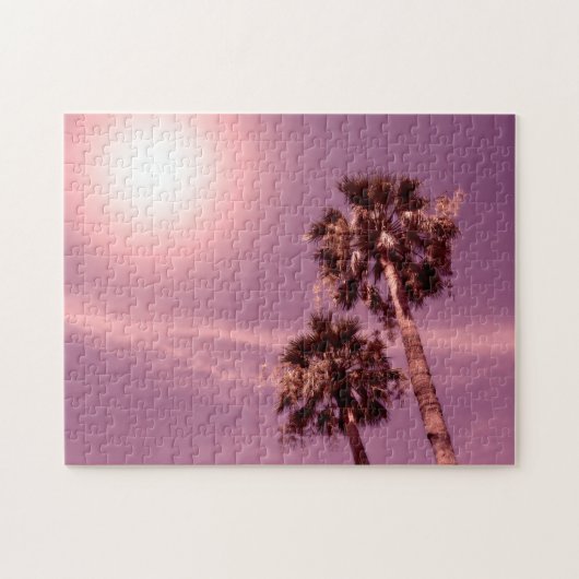 Puzzle Palmiers au soleil (Horizontal)