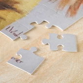 Puzzle Palmiers Coloré Impressionniste Peinture (Côté)