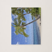 Puzzle Palmiers sur la plage d'Hawaii. (Vertical)