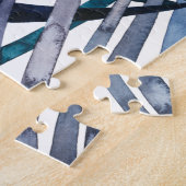 Puzzle Palmiers Twilight - Feuilles tropicaux (Côté)