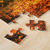 Puzzle Panache solaire de la forêt automnale 20" x 20" (Côté)