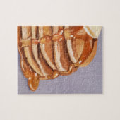 Puzzle Pancakes Shortstack Petit-déjeuner Peinture (Horizontal)
