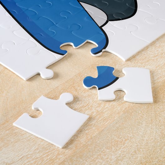 Puzzle Panda a Snowboarder (Côté)