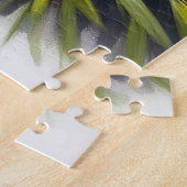 Puzzle Panda adorable mangeant du bambou (Côté)