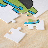 Puzzle Panda at yoga (Côté)