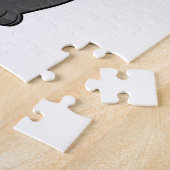 Puzzle Panda avec masque visage (Côté)