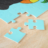 Puzzle Panda Bear avec sac à dos (Côté)