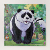 Puzzle Panda Bear Jungle Fun (Vertical)