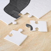 Puzzle Panda comme Ninja en costume (Côté)