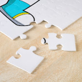 Puzzle Panda en astronaute avec costume (Côté)