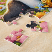 Puzzle Panda Floral Bohème (Côté)