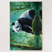 Puzzle Panda géant dans la forêt de Bamboo (Vertical)