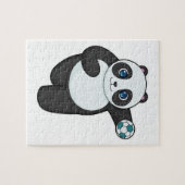 Puzzle Panda Handball player Handball (Horizontal)