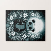 Puzzle Panda Moon (Horizontal)