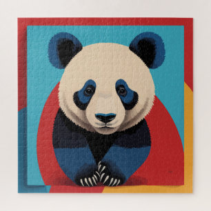 Puzzle Panda pop art