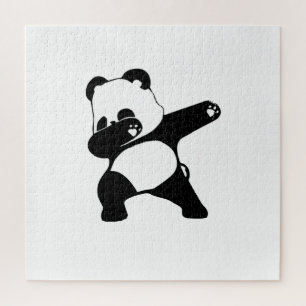 Puzzle Panda qui fait le dabbing