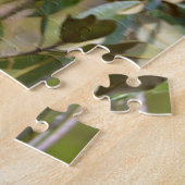 Puzzle Panda rouge perché dans l'arbre (Côté)