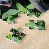Puzzle Panda rouge tatillon (Côté)