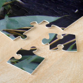 Puzzle Panda sourit en mangeant du bambou (puzzle) (Côté)