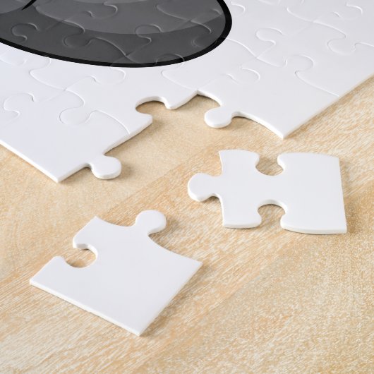 Puzzle Panda with Coffee to go (Côté)