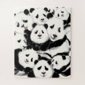 Puzzle Pandas - Pandemic - Big Hugs - Drawings Collection (Vertical)